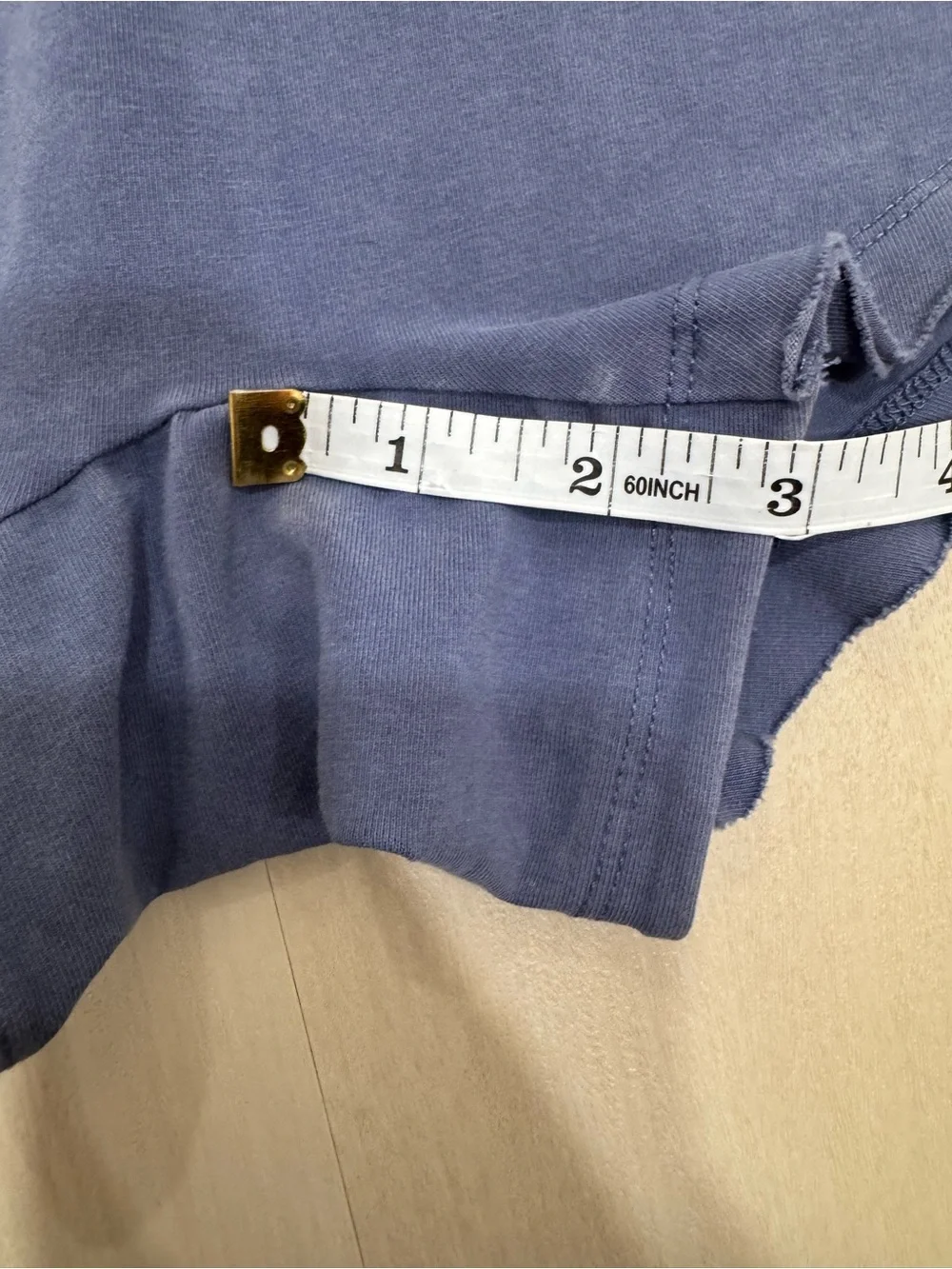Free People Movement Hot Shot Harem Shorts Washed Blue Medium Baggy - Picture 11 of 11